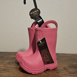 Bearpaw Hot Pink Kids/Toddler Rain Boots